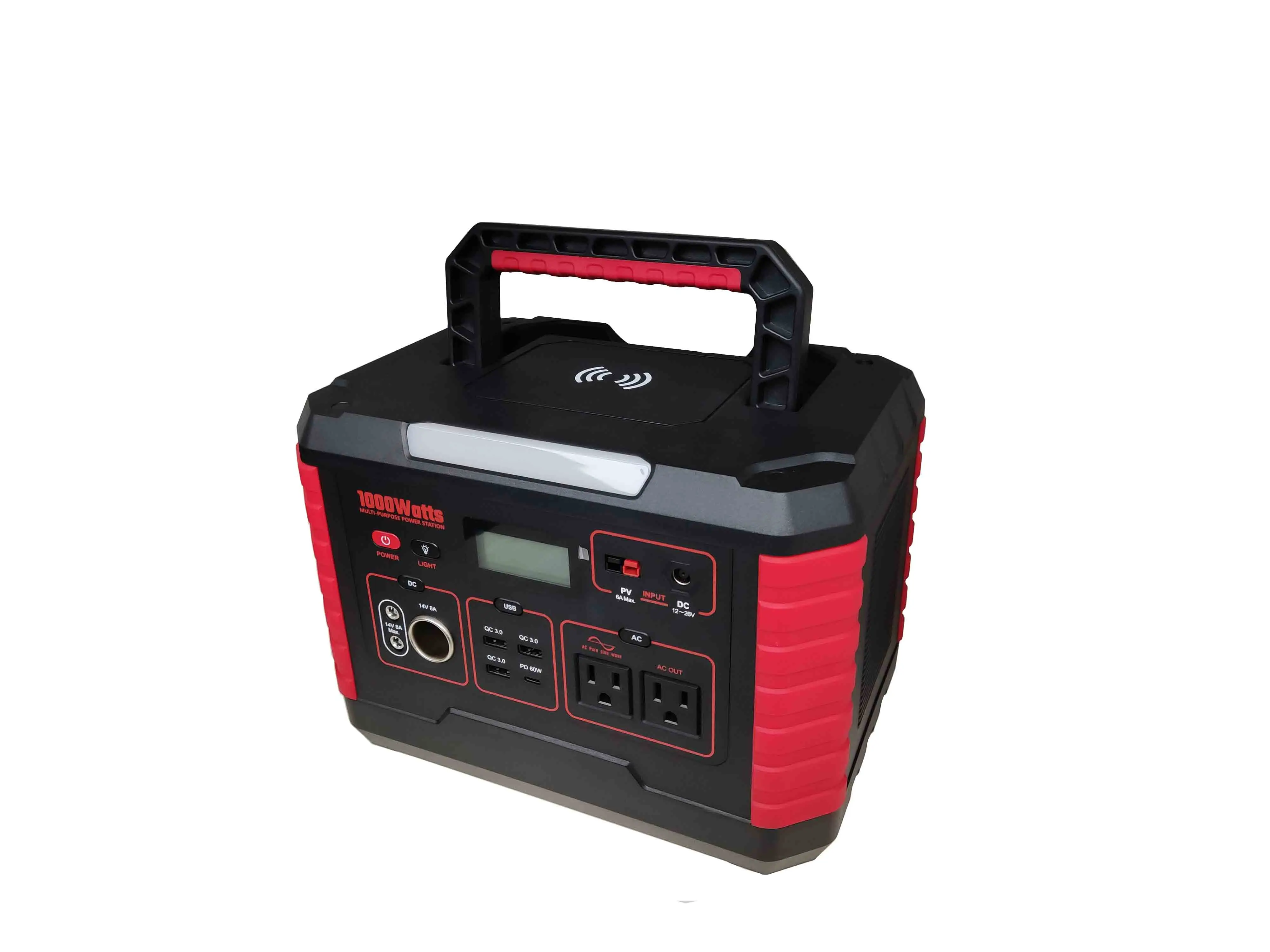 Customized Emergency backup Portable power generator EV charger with inverter and lithium ion battery for Tesla