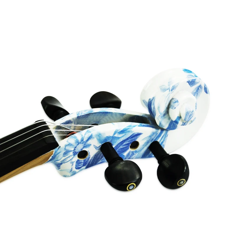 3/4 blanco arm bow corector carbon case Musical Instrument accesorios para Electric Violin