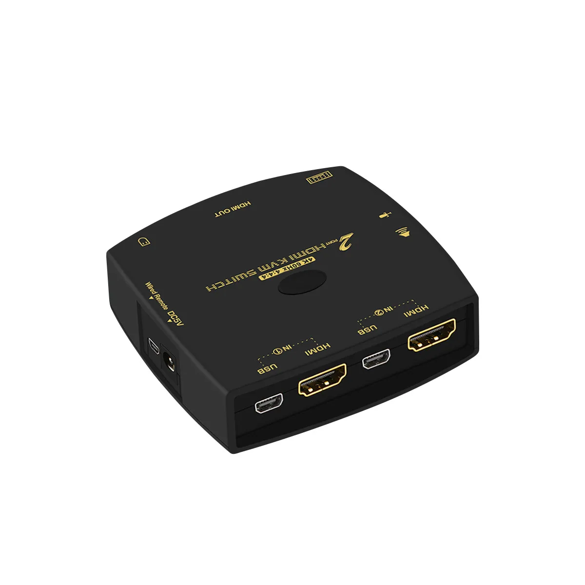 
2x1 Port KVM Switch for HDMI Device HD HDMI KVM Switch 4096x2160 