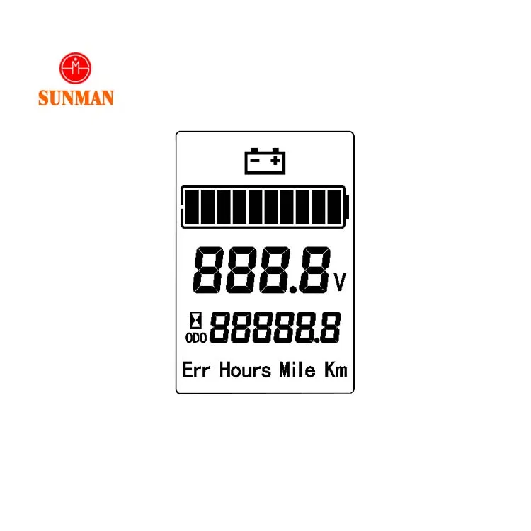 TN HTN STN VA цифра сегмент ЖК дисплей небольшой для электрический автомобиль/электрический велосипед