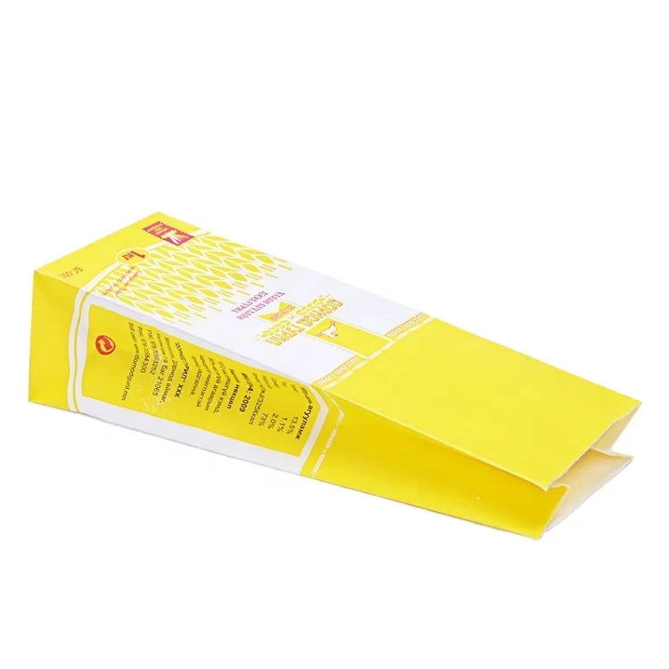 Manufacturer professional custom food-grade white kraft flour paper bag 1 kg 2 kg 5 kg