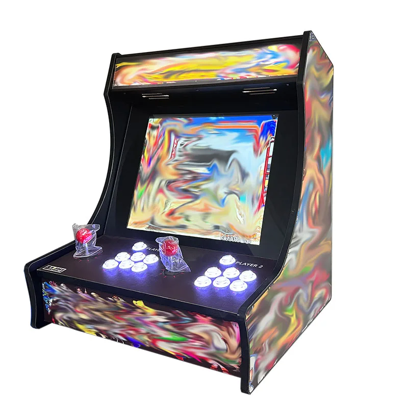 Игровая консоль с монетоприемным управлением в 10000 играх 3D-версия аркадные игровые автоматы