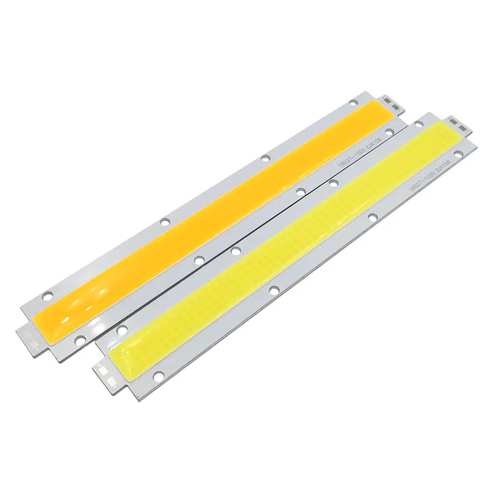 Светодиодный чип для прожекторов высокой мощности, 50 Вт, 100 Вт, 200 Вт, наружное освещение, 180 мм, Светодиодная лента COB, 30 в, чипы для прожектора теплого и холодного белого света