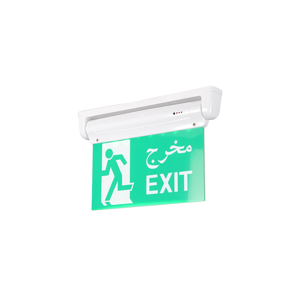 High Brightness LED Emergency Light Indoor Corridor Surface Wall Installation Made Fire Emergency Building