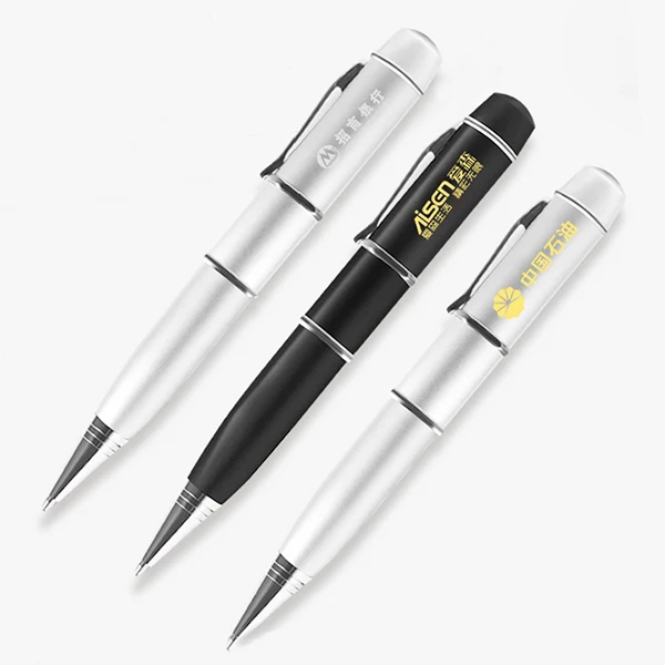 
Pen drive usb Wholesale Promotional Gift USB Drive Metal Ball-point Pen 