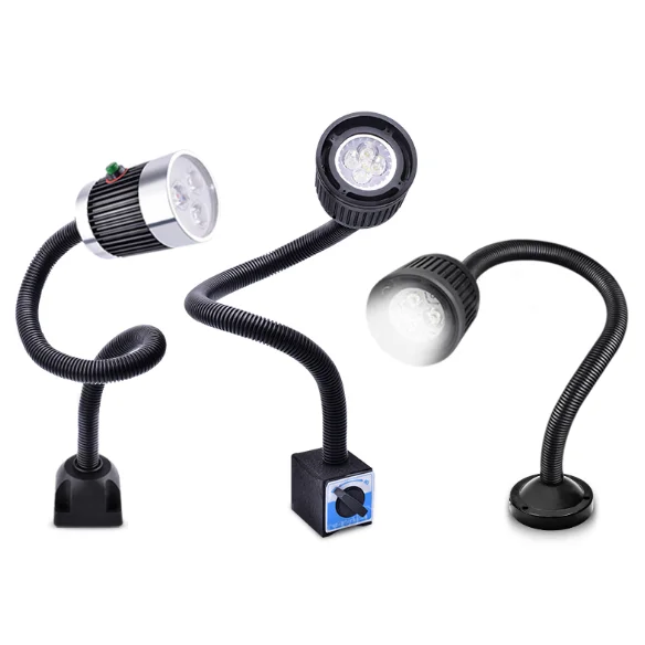 Led machine tool work lamp / 24v milling machine punch machine lighting  / 220v magnet industrial table lamp