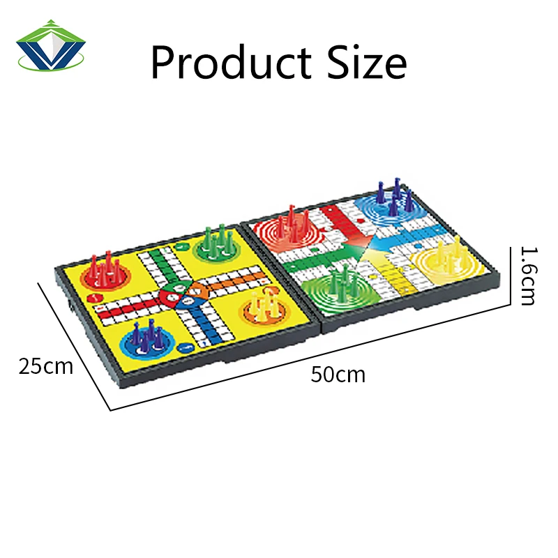 4 in 1 Plastic Ludo and Snakes and Ladders Board Games Set for Kids Adults