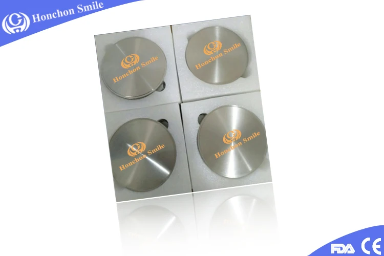 Dental Metal Block Grade 5 Titanium CAD CAM Block for Implant Abutments