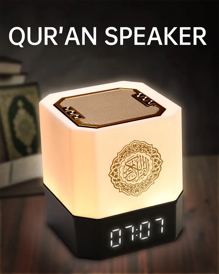 display  bt4.0 led alarm clock speaker wireless speaker portable marshall bluetooth  Quran  speaker stereo wireless alarm clock