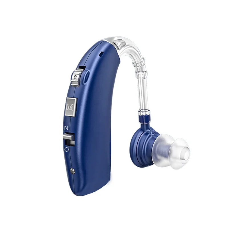 Rechargeable 16-Channel Digital Hearing Aid with Bluetooth Explosive Ear-Back Amplification Sound Booster