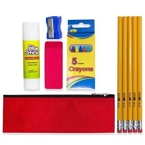 Pvc Bag School Supply Office Item Gift Set for Kids