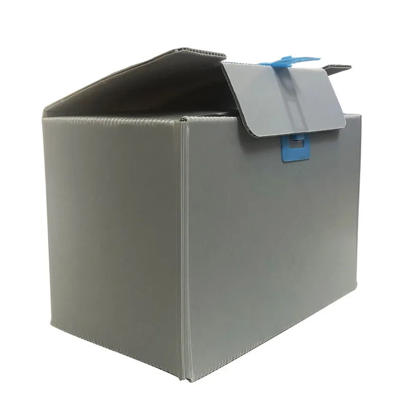 Corruone  Recycled plastic corrugated mailing tray/postal tote bin/UPS mail tote