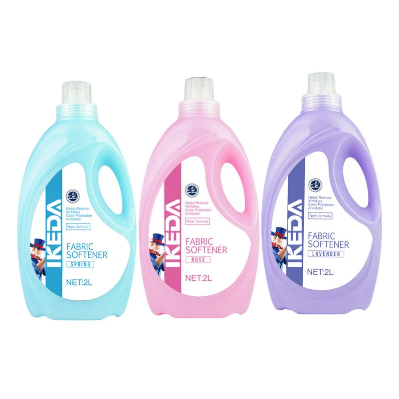 IKEDA eco friendly fabric softener sheets antibacterial silane dissolvable vernel liquid hygiene fabric softener