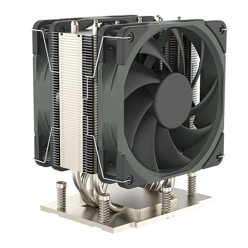 Amd Sp5 LGA6096 4U серверный кулер для процессора активное охлаждение радиатора с алюминиевым процессором PWM вентилятор контроля скорости