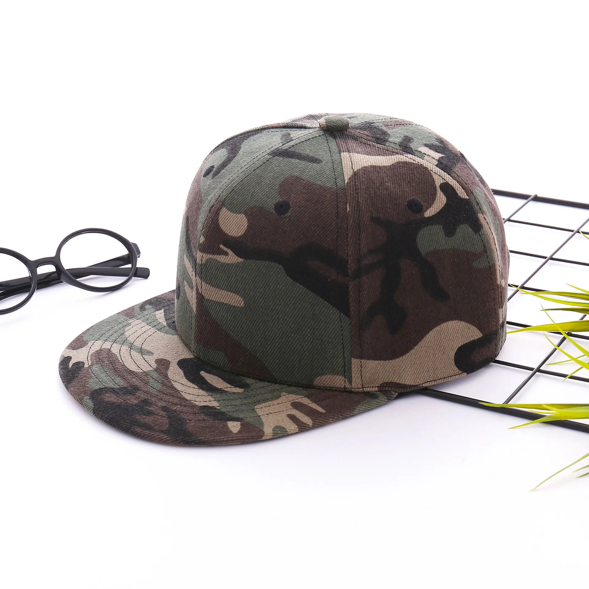 Custom Snapback Back Hat Male Hiphop Flat Skateboard Cap Men Women Plus Size Fitted Baseball Cap