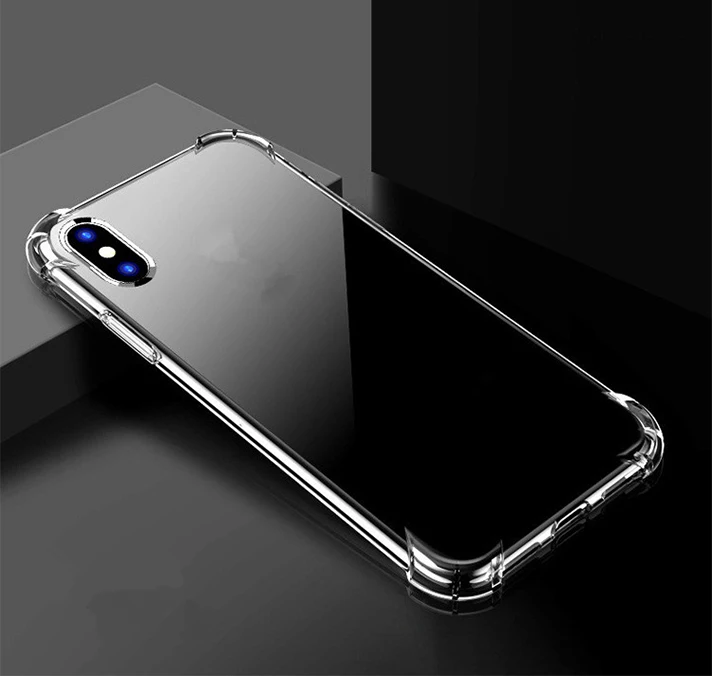Promotion Anti-knock Soft TPU Transparent Clear Phone Case Protect Cover Shockproof Cases For Samsung