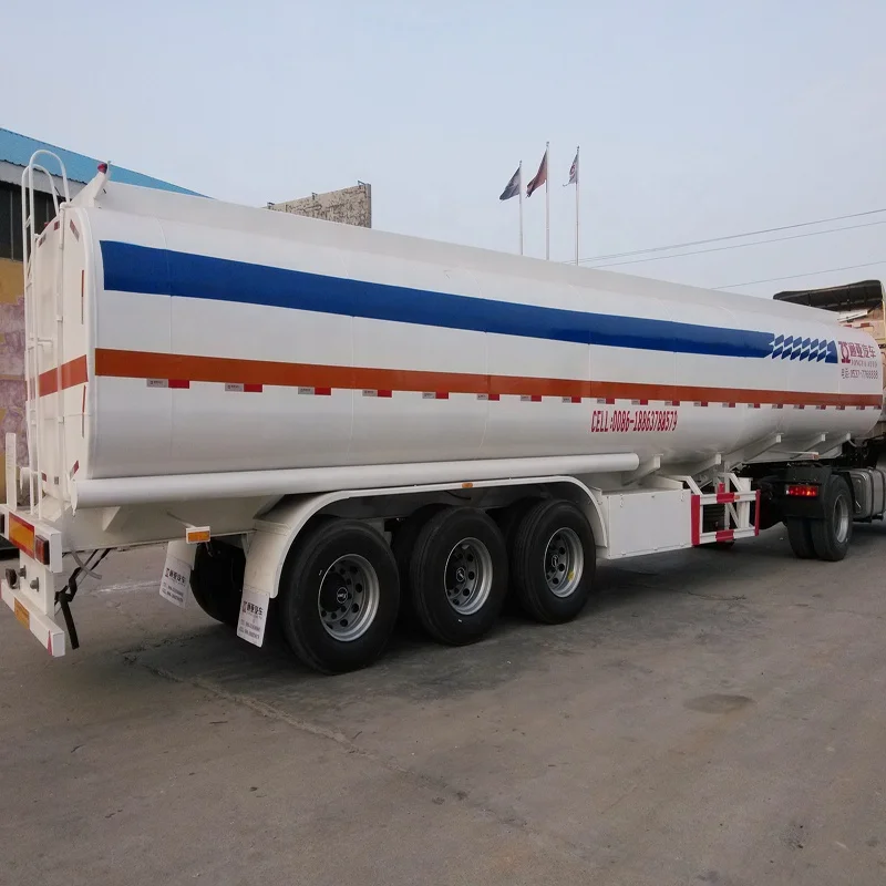 crude / OIL / FUEL tanker truck capacity semi trailer High Quality Diesel Gas Tank Tanker Oil Trucks For Sale