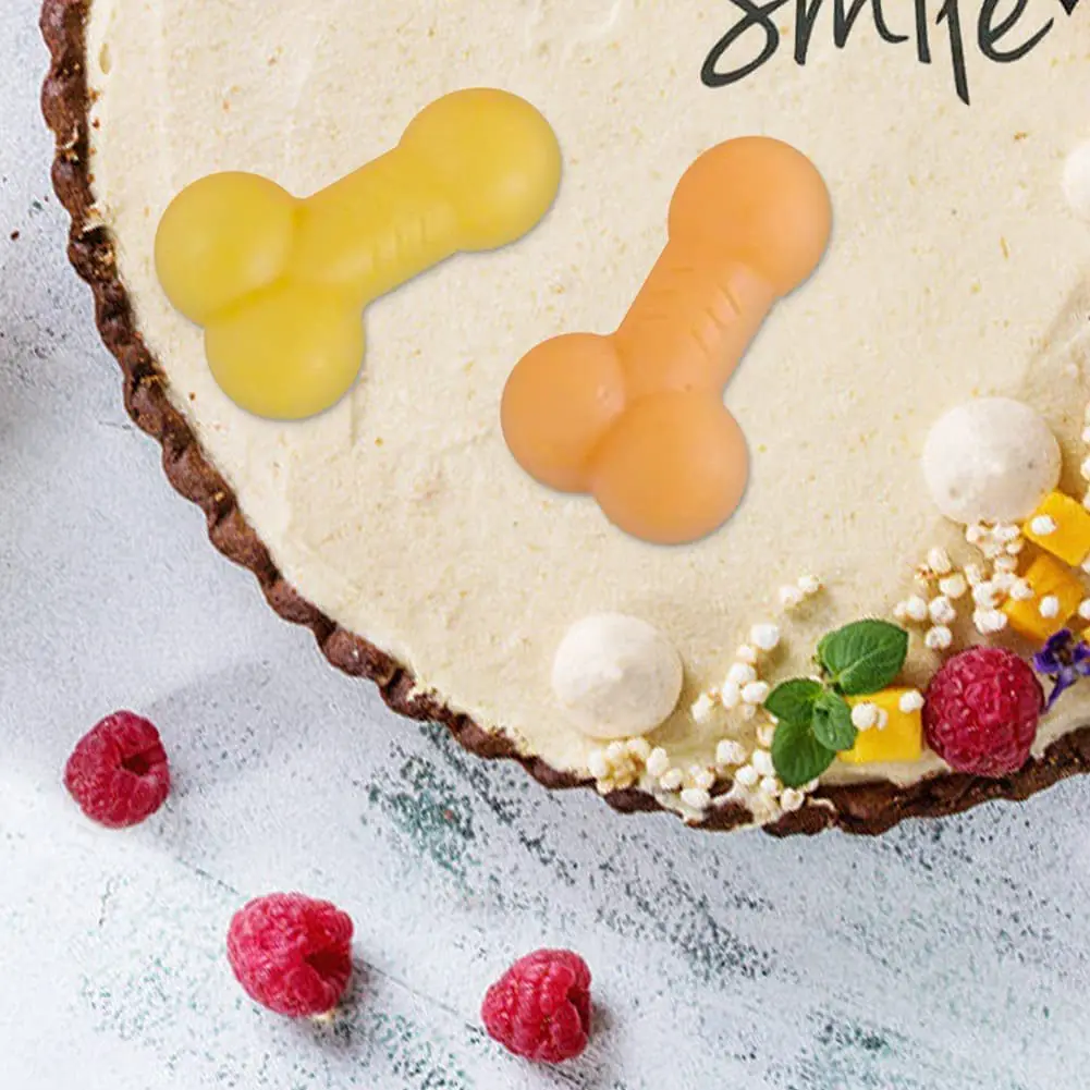 Bachelortte Party Penis Silicone Cake Mold Dick Ice Cube Tray Chocolate Candy Molds Baking Cake Decorating Tools