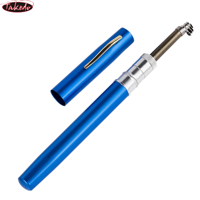 TAKEDO 1.0M 1.4M 1.6M Aluminium Alloy Pen Fishing Rod And Reel Mini Telescopic Pocket Travel Rod Ice Fly Boat Rod