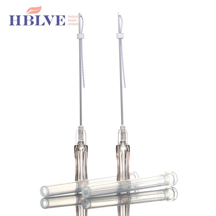  19 г W Blunt cannula Beauty Pdo 4d Cog лифтинг-нить для лица V Line