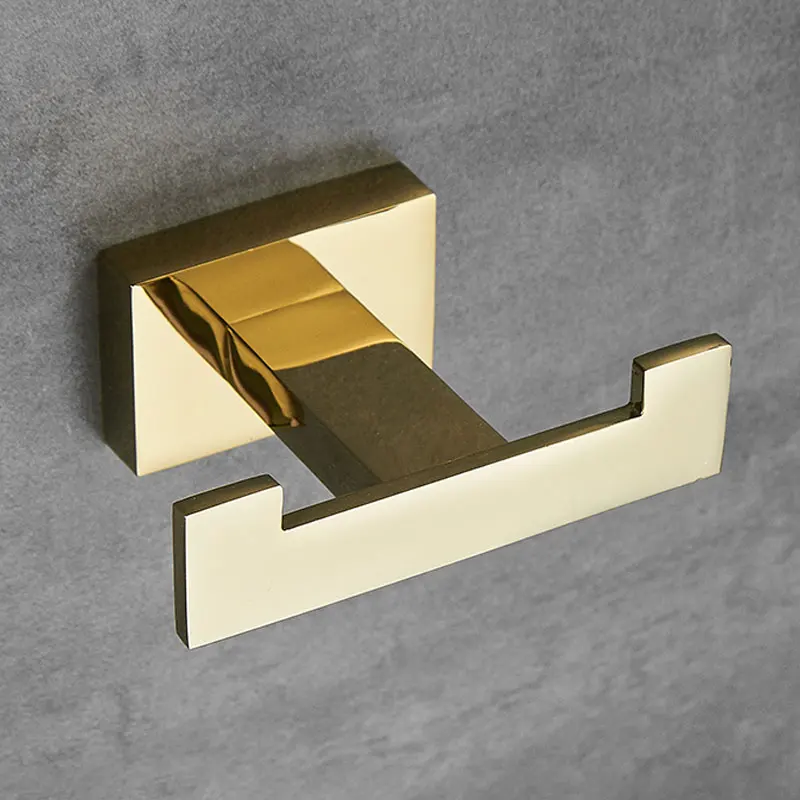 Copper zinc bathroom Sturdy stylish hook bathroom pendant towel coat hook rack