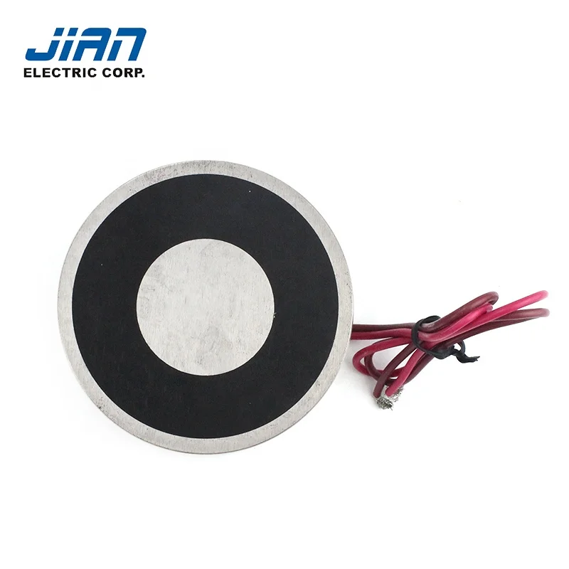 
JSP-7045K 24v 120kg Suction DC Solenoid Electromagnet Round Electric Holding Magnet Electric 