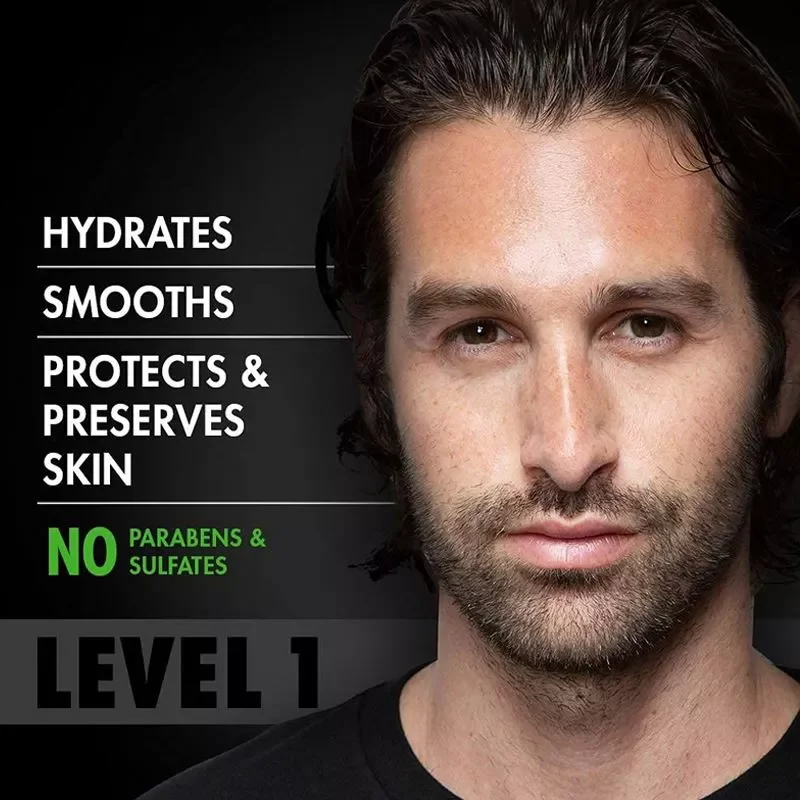 Mens Skincare Kit Includes Foaming Cleanser Hydrating Moisturizer Cream Multi-Functional Facial Serum Men Skin Care Set