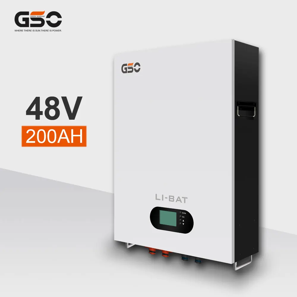 GSO 48 В 200ah литий-ионная настенная солнечная батарея для солнечной автономной системы