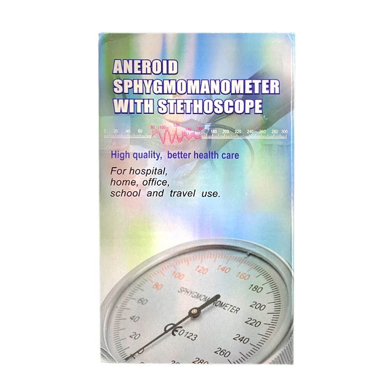 HONSUN HS-50E Health Care Product Professional Aneroid Sphygmomanometer Kit With Large Manometer For Adult