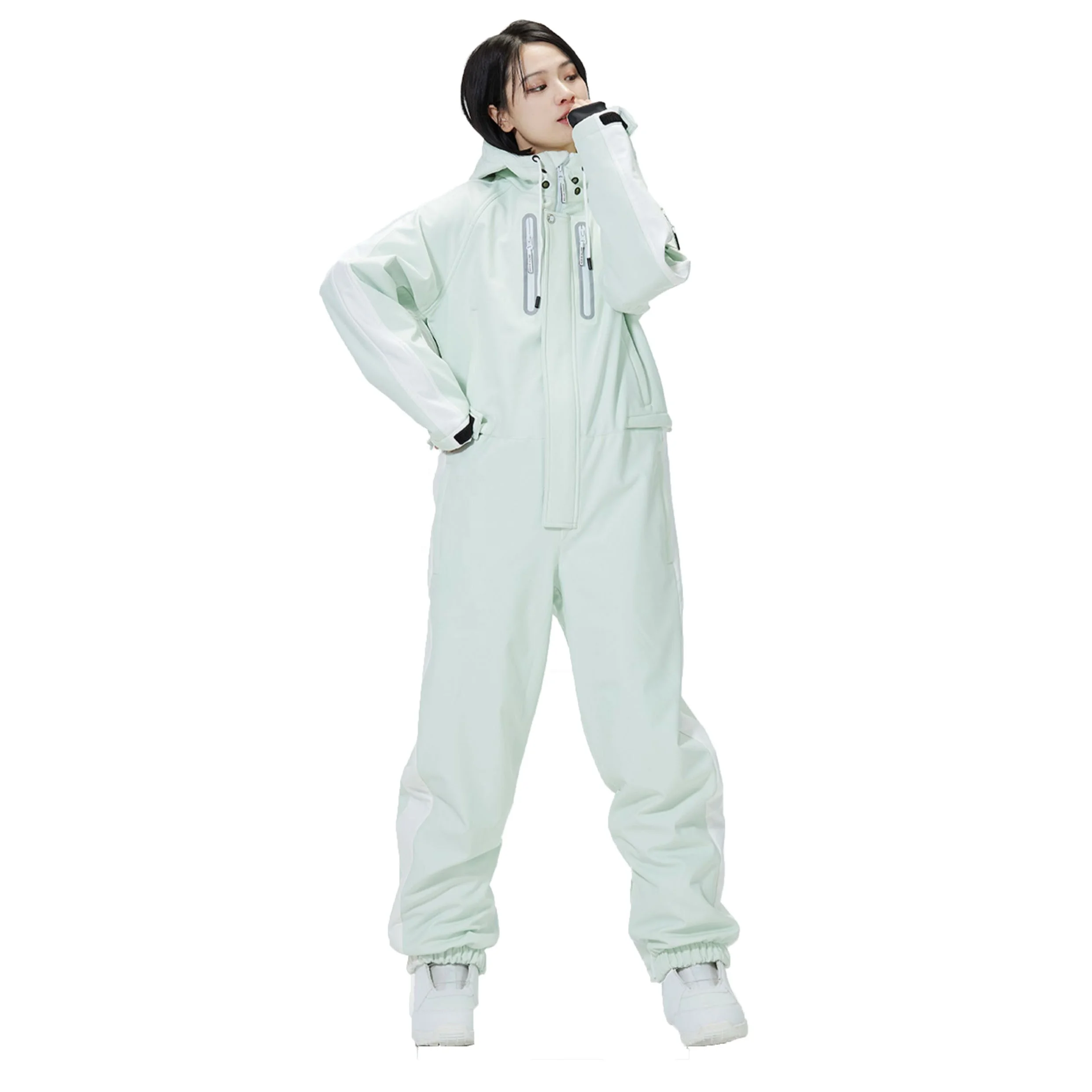 Fashion Jumpsuit Snowboard Jacket women one piece ski suit wholesale winter Tactical snow Jumpsuits