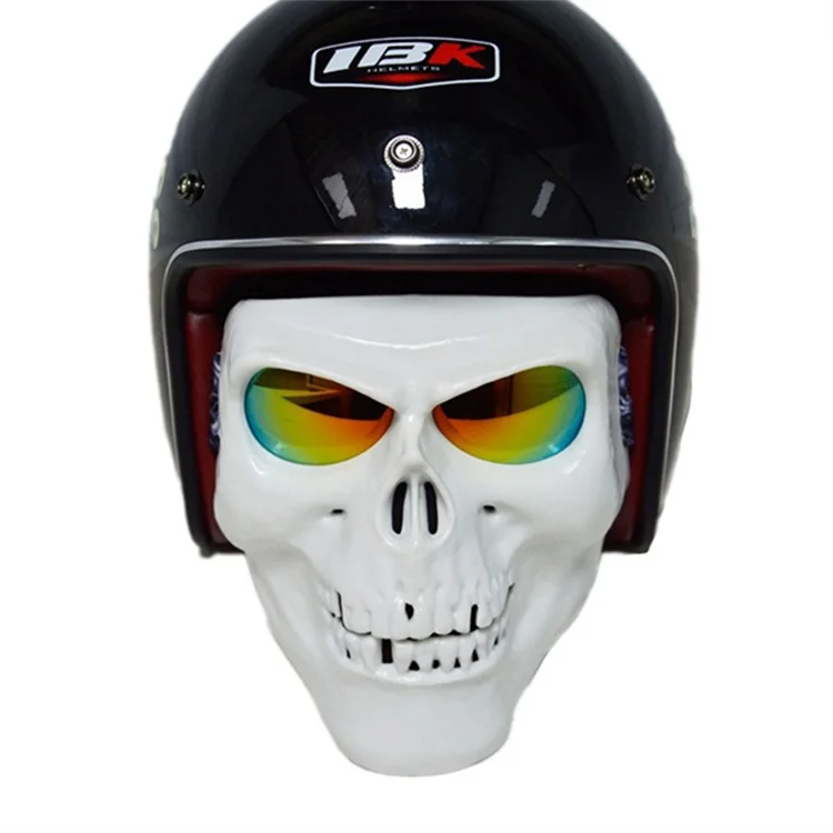 Tactical Halloween Mask Windproof CS Paintball Full Face Motorcycle Party Cosplay Goggles Mask