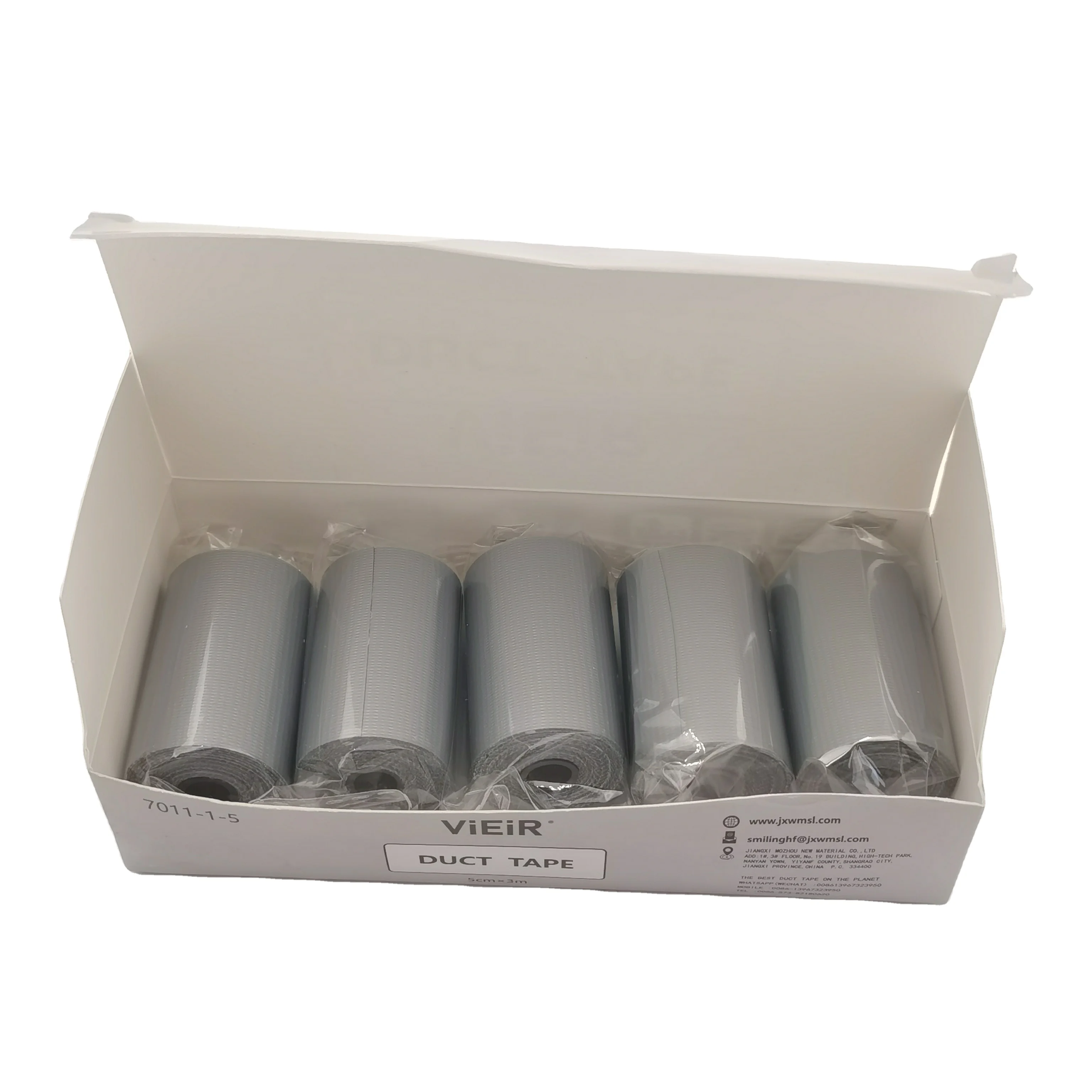 mini roll cloth duct tape black silver duct tape Survive Outdoors Longer 2 x 50 in. Duct Tape