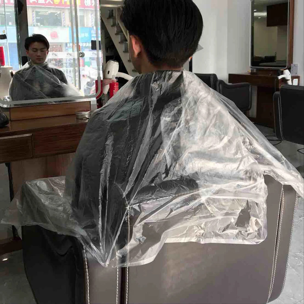 450pcs Bulk Disposable Hair Cutting Cape Salon Gowns Capes Cloth As Hairdressing Barber Hairdresser Caps Foils Wraps Aliexpress 450pcs Bulk Disposable Hair Cutting