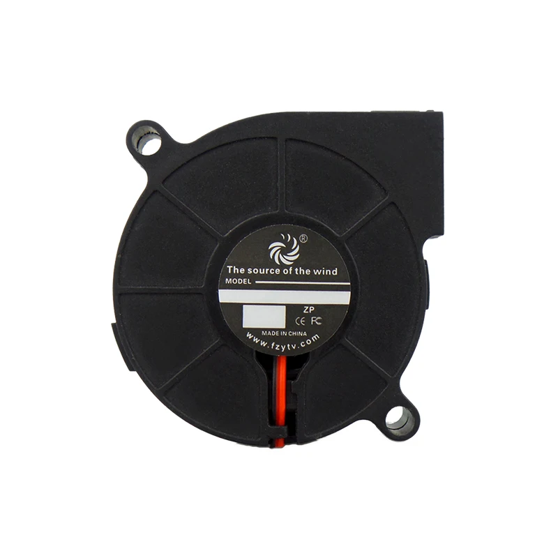 Custom Air Blower Fan Factory 5015 mm 5V 12V 24V PBT Material 5000 Hours Japanese Lubricating Oil DC Blower Fan