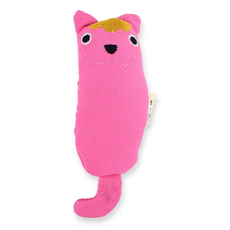 Catnip Toys for Cat Chew Toy Teeth Cleaning Interactive Non-Toxic Dog Shape