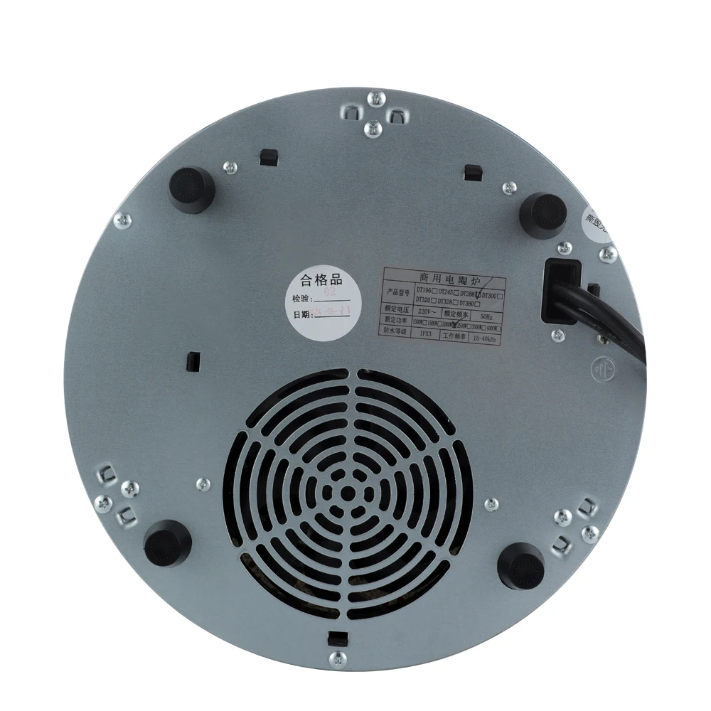 Zhuoyue DT288 TITANIUMS circuit board professional commercial induction cooker infrared cooker glass commercial ceramics oven