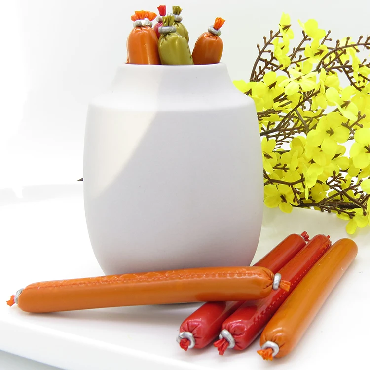 
green healthy snack dog Promotion dog snacks chicken sausage with private label 