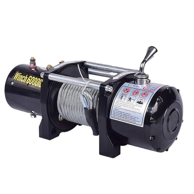 12v / 24v Off Road Self Rescue Electric Winch 12000 Pound Vehicle Electric Winch Automobile Winch