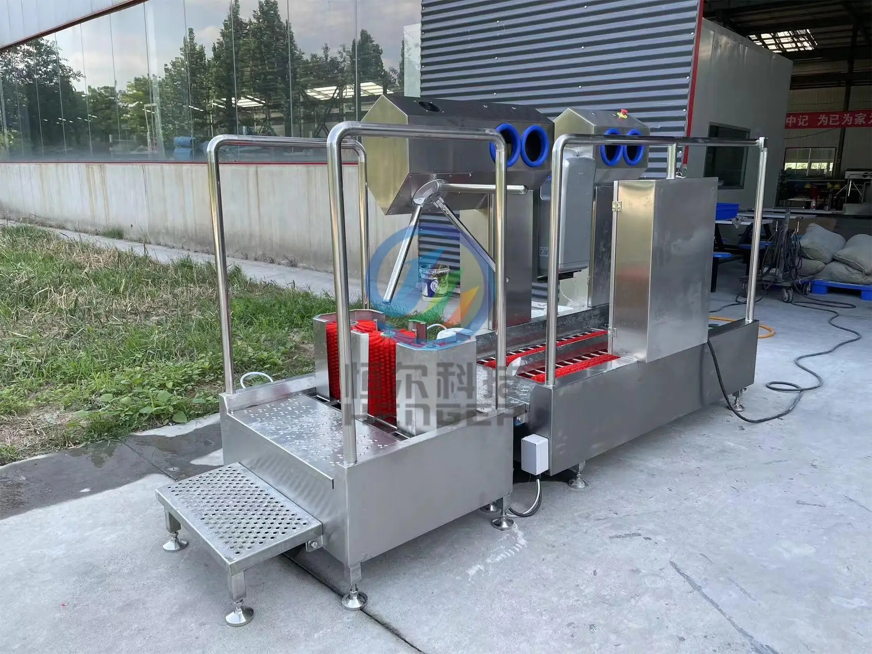 11 industrial footwear cleaner hygiene station boot washing machine