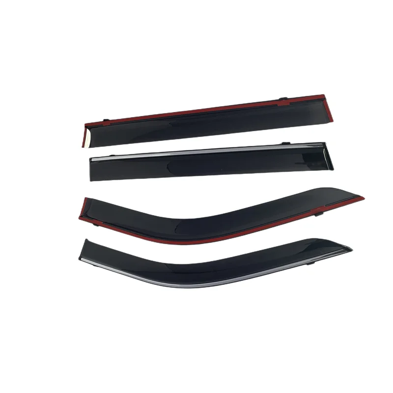 Plastic Chrome Strip Window Visor Professional New Design Car Window Visor For Toyota 2022 Highlander