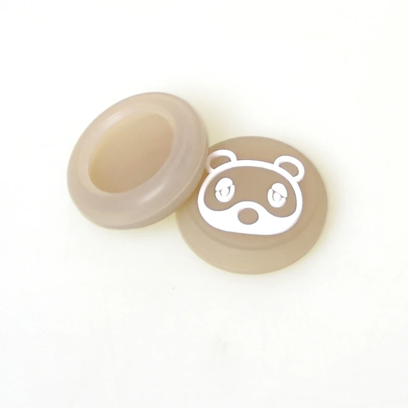 Cute Bear Design Controller Thumb Grips Game Accessories For Nintendo Switch Joycon Thumbstick Cover