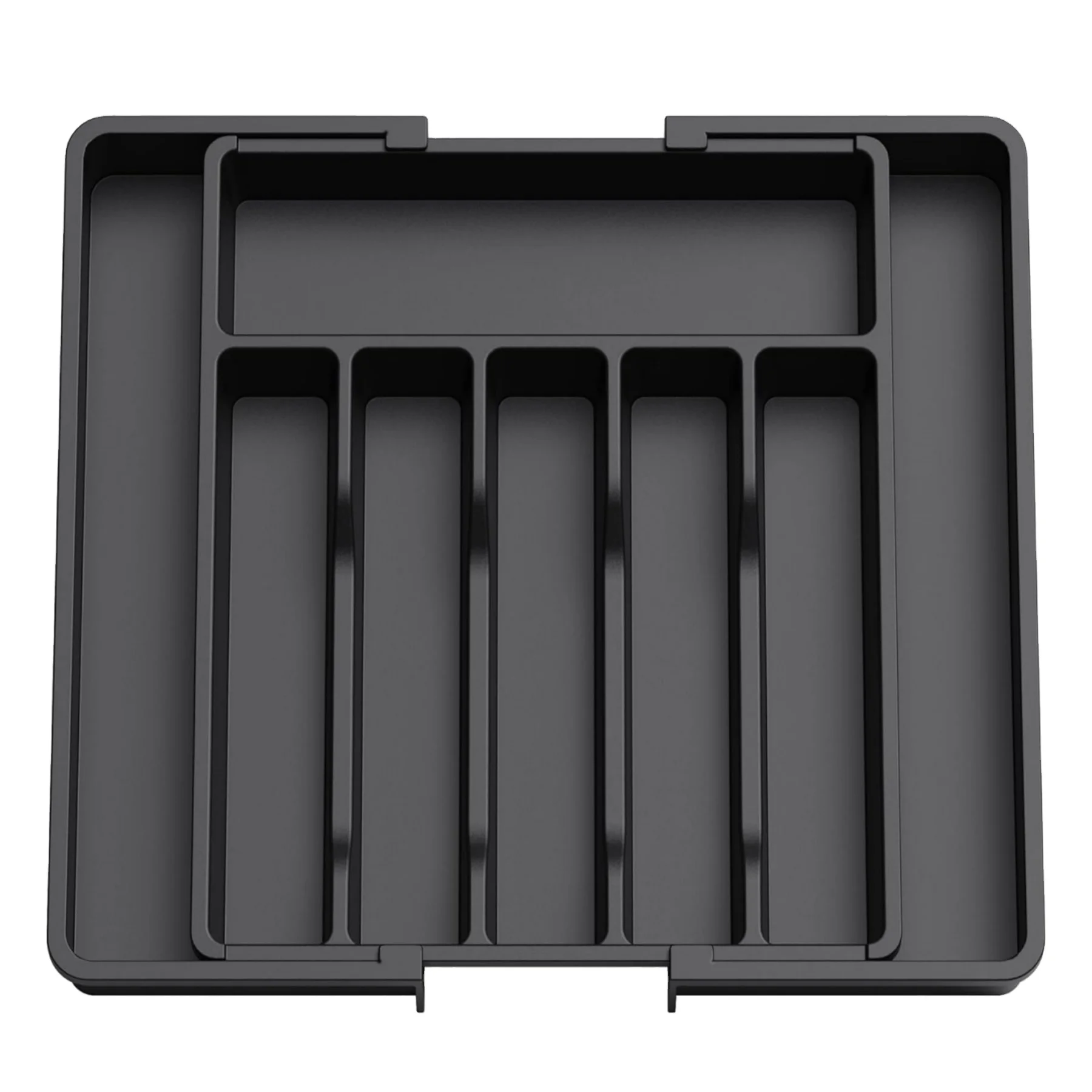 Expandable Utensil Tray Extended Tableware Storage Box Home Kitchen Shrink Storage Tray
