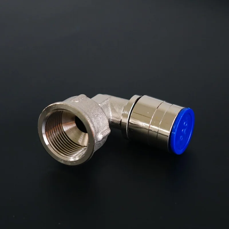 multilayer pex pipe fitting brass  32mm silver colour reduce elbow brass gas fittings