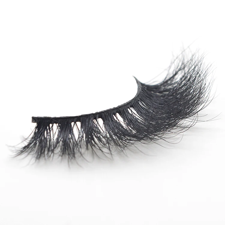 Private label natural soft siberian real mink eyelashes for building