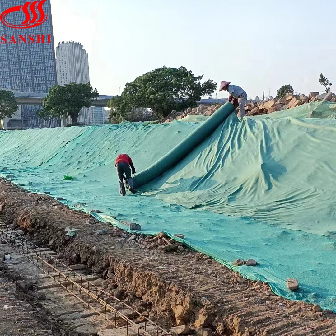 Fujian China Black PP Unwoven geotextile Black geotextile Non Woven geotextile/polypropylene Nonwoven Geo Textile