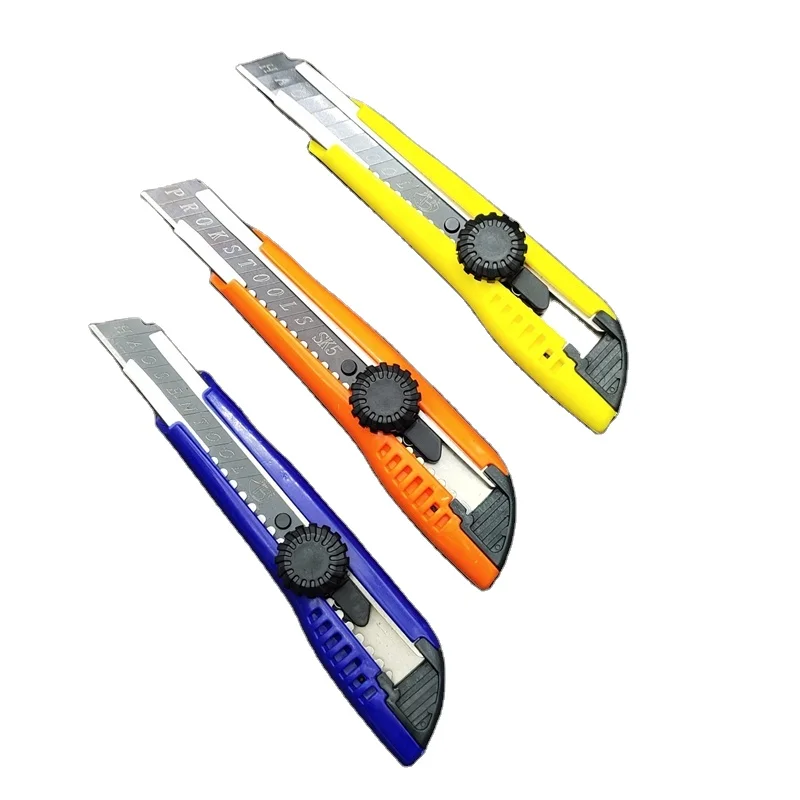 Good quality box cutter in full color