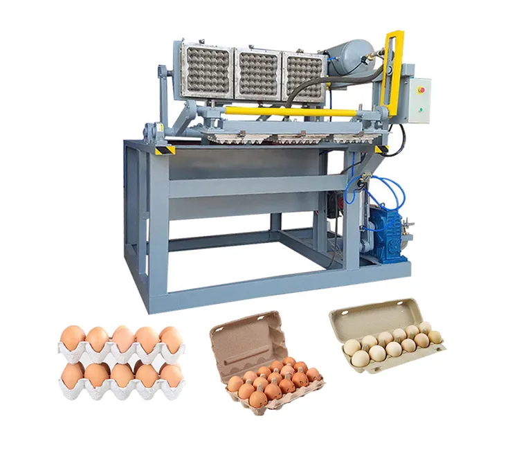 Small Business paper pulp moulding egg tray making machine egg tray forming machine