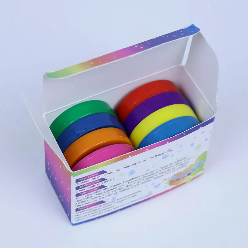 Super Chalk for Hair Beauty Non toxic for Temporary Hair Chalk