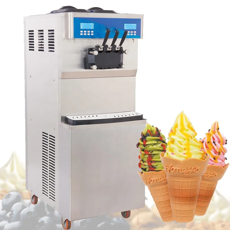 KESHI Soft Ice Cream Machine For Commercial Soft Serve Icecream Maker 10 Years Warranty Soft Serve Ice Cream Machine Sale