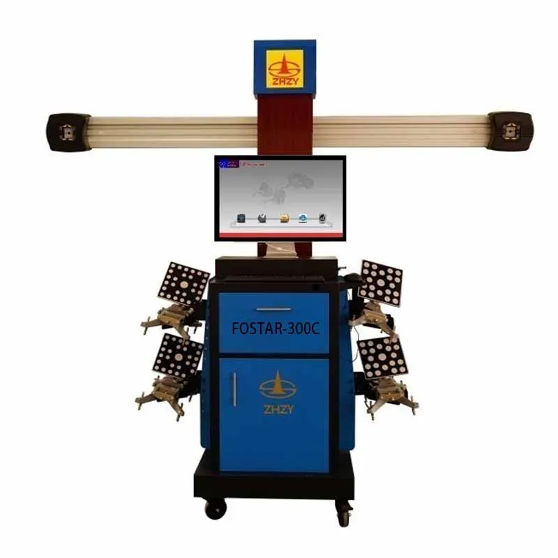Fostar CE ISO ODM Workshop Garage Automatic Auto SONY HD Camera Tracking Portable Truck Car Wheel Alignment Machine For Sale